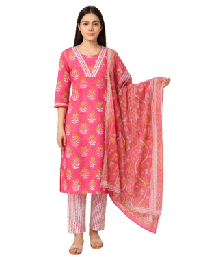 Straight Kurti with Elegant Embroidery